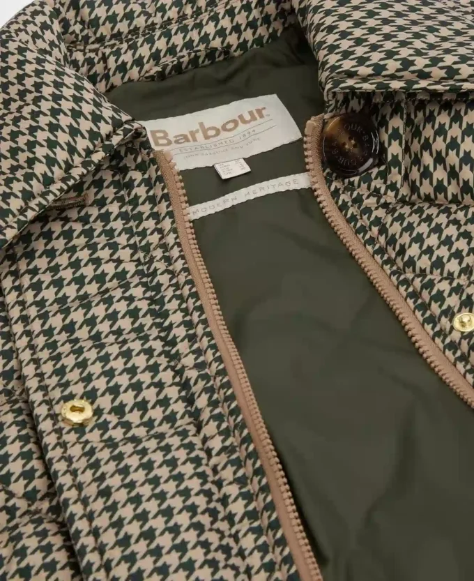 Veste matelassée à carreaux Laoise Veste matelassée à carreaux Laoise