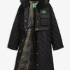 Veste matelassée longue à basque Barbour x GANNI Veste matelassée longue à basque Barbour x GANNI