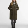 Veste parka imperméable Barbour x GANNI Veste parka imperméable Barbour x GANNI