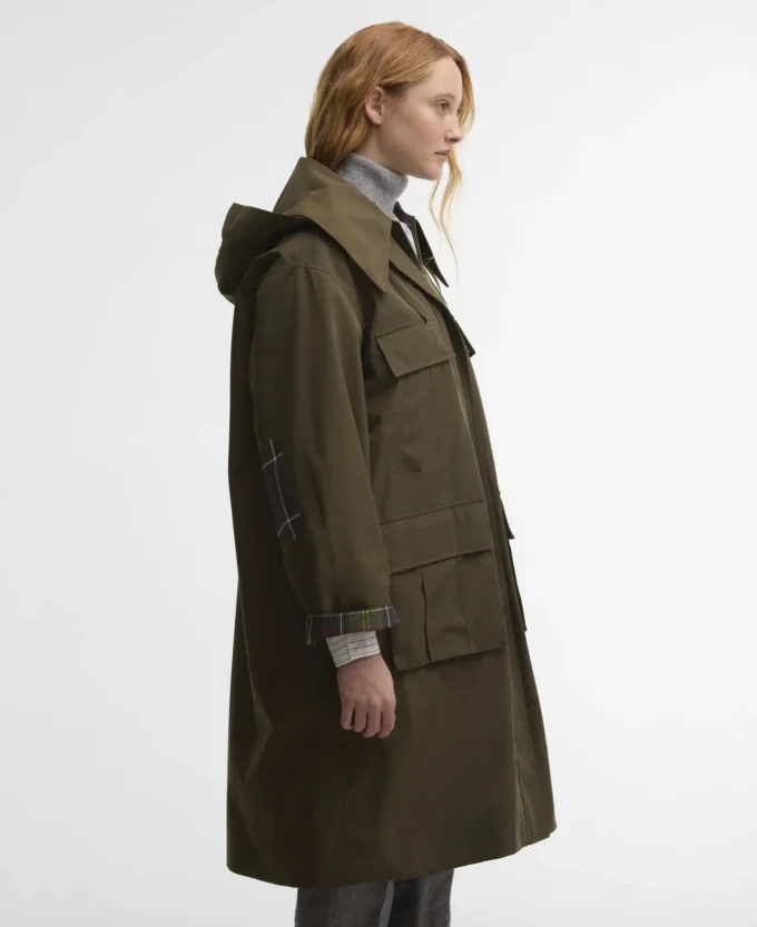 Veste parka imperméable Barbour x GANNI Veste parka imperméable Barbour x GANNI